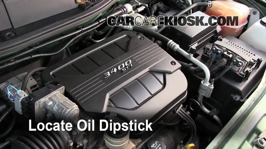 2005 Chevrolet Equinox LS 3.4L V6 Oil Check Oil Level